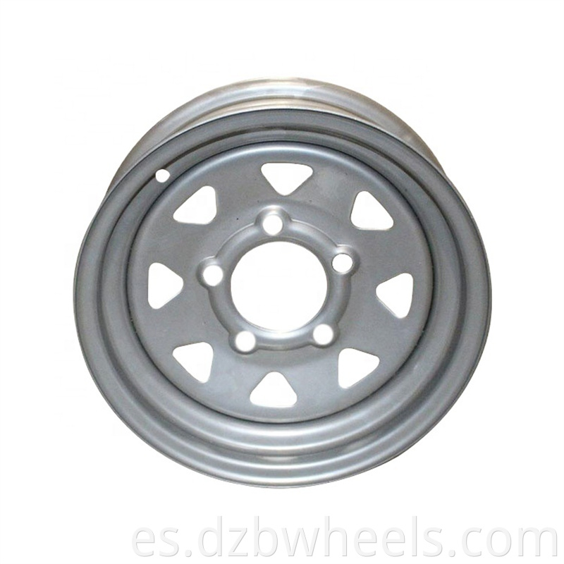 galvanized trailer wheels